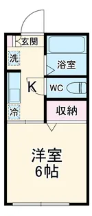 ふれんどハイツ【1階】の間取り