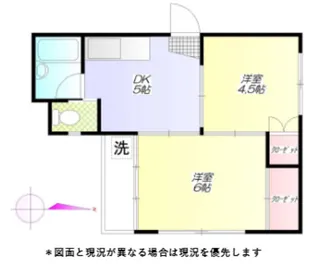 コーポ西村【3階】の間取り