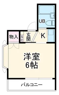 アーバンコート川崎中原【3階】の間取り