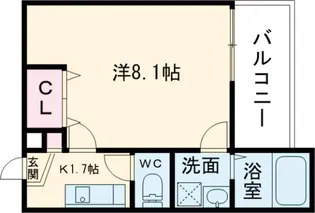Casa Wood花園【2階】の間取り