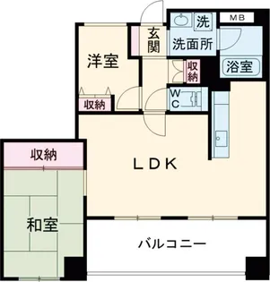 ヴィスタガーデン東小金井【4階】の間取り