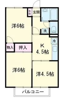 プレジールベアⅡ【2階】の間取り
