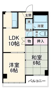 ディアコート東金【303号室】の間取り