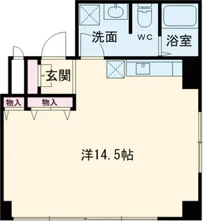 リノスタイル月島【4階】の間取り