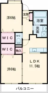 ホクリマンション【703号室】の間取り