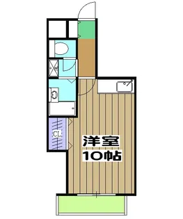 ルサフィール西大路【8階】の間取り