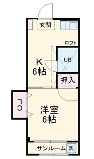 メゾンベルジュ【303号室】の間取り