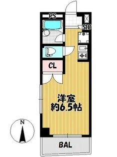 グランドヒル【202号室】の間取り