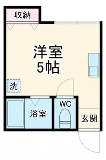第7Z西村ビル【4階】の間取り
