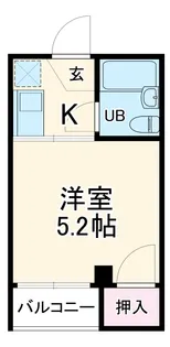 リトル名城【2階】の間取り