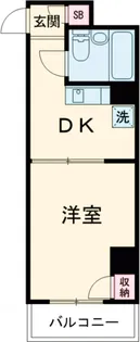 ユーコート府中【202号室】の間取り