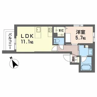 GM E【1階】の間取り