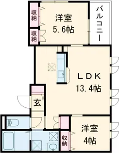 Grand Chaleur【1階】の間取り