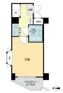 ライオンズマンション日吉第11【4階】の間取り