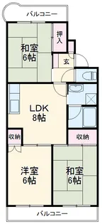K&Ⅰマンション青木【306号室】の間取り