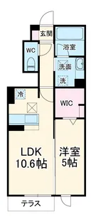 オリーブ【1階】の間取り