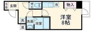 CASA FLUENTE【2階】の間取り