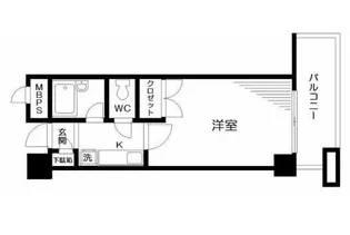 日神パレステージ玉川上水【4階】の間取り
