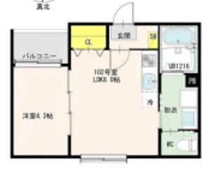 MeiU【3階】の間取り