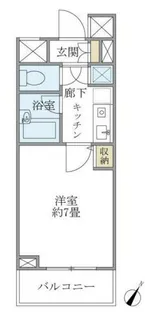 ティアラ三軒茶屋【5階】の間取り