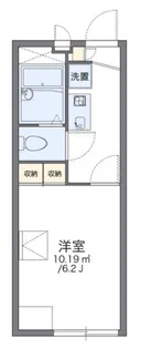レオパレスT・Kブランドール【1階】の間取り