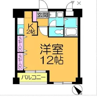 グランフォレスト【3階】の間取り