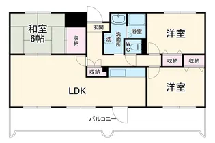 メゾンリヴィエール箕面【2階】の間取り
