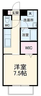 クレア上郷【102号室】の間取り