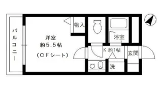 リヴェール赤塚【1階】の間取り