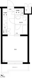 ルーブル笹塚弐番館【4階】の間取り