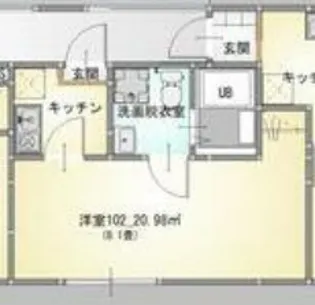オーチェ上尾【1階】の間取り
