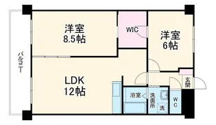パークヴィラ【2階】の間取り