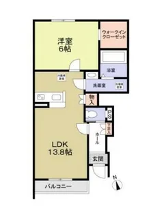 フォレストコート目白【1階】の間取り