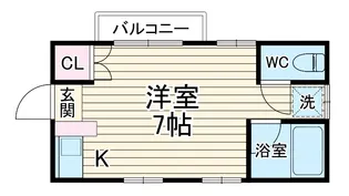 愛de家ホーム 5号【3階】の間取り