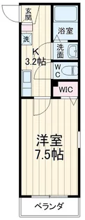 フォレスト新町【3階】の間取り