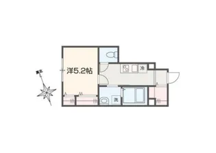 MELLAS和泉多摩川【1階】の間取り