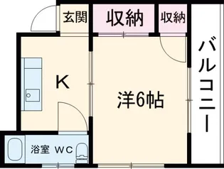 栗原ビル【2階】の間取り