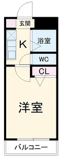 サンハイツ湘南【303号室】の間取り