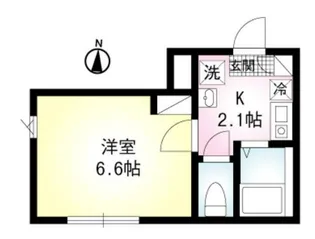 川崎レジデンス【1階】の間取り