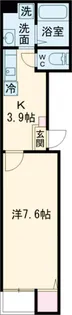 エクセラン平井Ⅰ【4階】の間取り