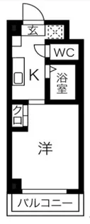 ドミトリー白根【4階】の間取り