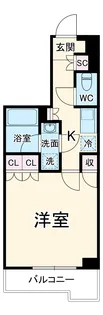 ルーブル武蔵新城参番館【3階】の間取り
