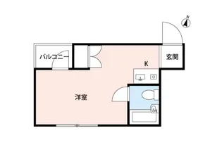 ホワイトハウス高津【302号室】の間取り