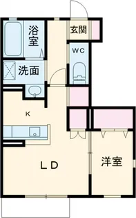 ヴァンベール D棟【1階】の間取り