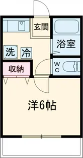 春日ホワイトコーポⅡ【201号室】の間取り
