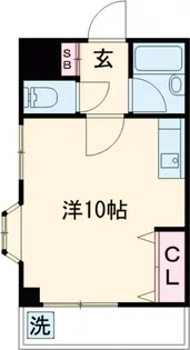 安藤グリーンハイム【4階】の間取り