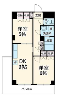 マイキャッスル久地【3階】の間取り