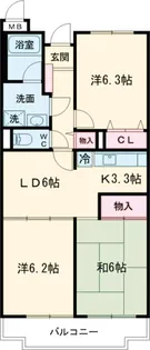 プレジデントミタマ【2階】の間取り