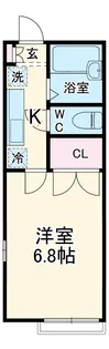 コスミオン東松戸【2階】の間取り