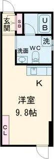 レジデンシア目黒八雲【2階】の間取り